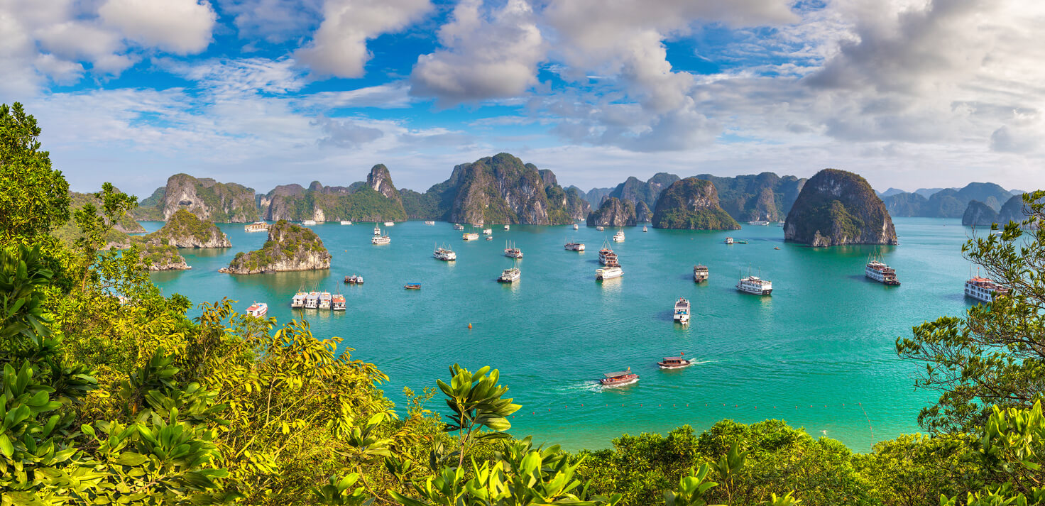 Zatoka Halong : La baie d’Halong Zatoka Halong : La baie d’Halong