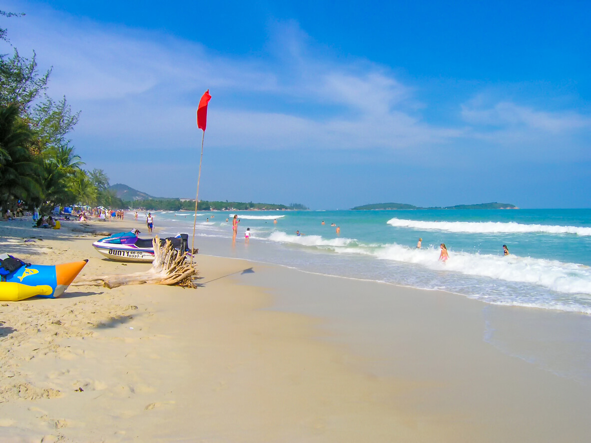 Plaża Chaweng :  Plaża Chaweng :