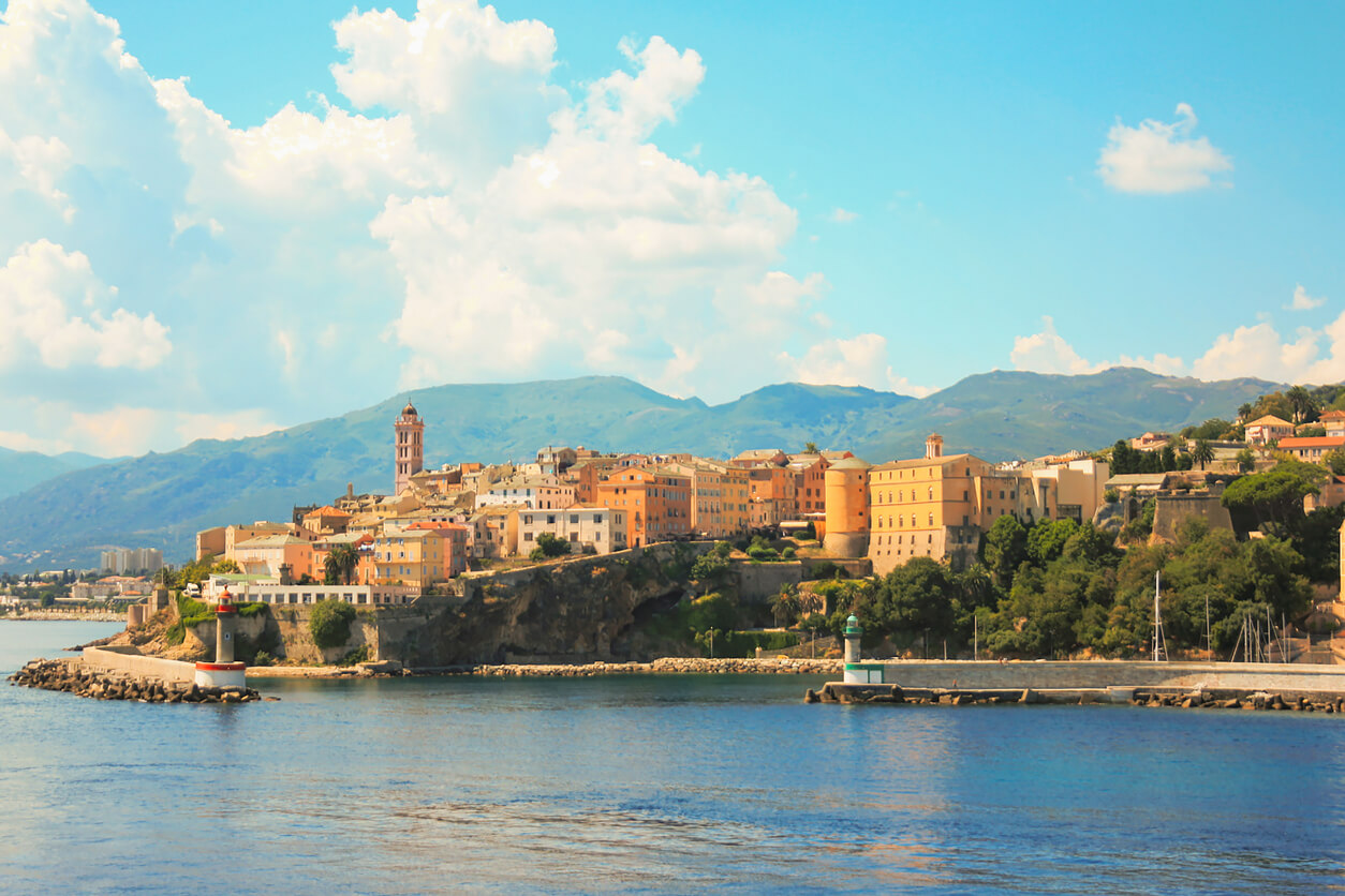 Korsyka: Vieux port de Bastia, Corse