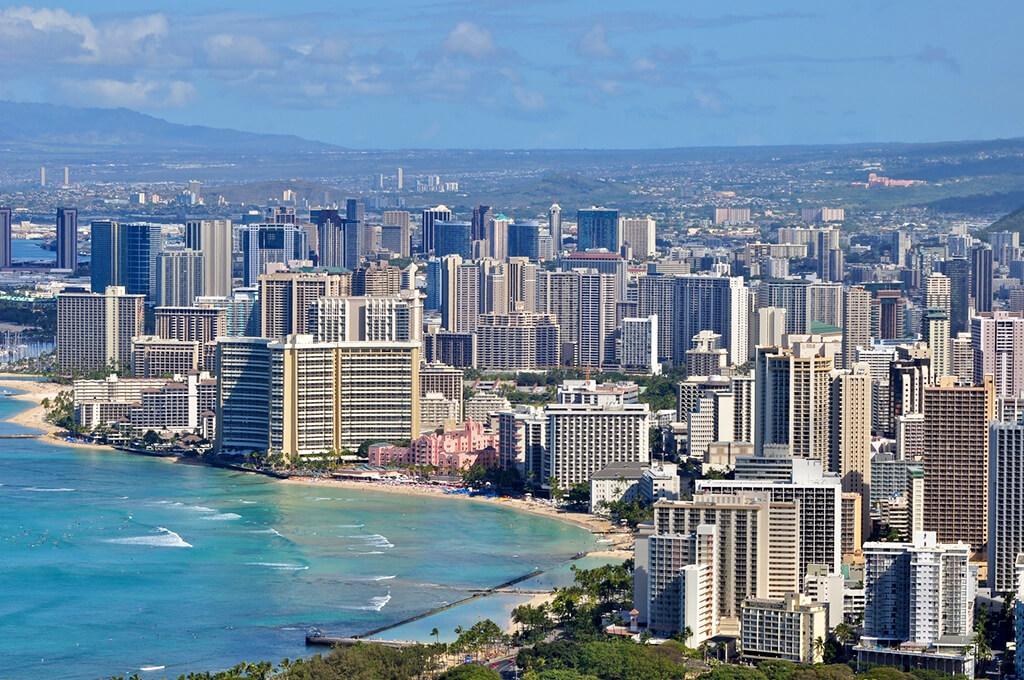 Honolulu (Oahu) w styczniu 2022 Pogoda i Średnia temperatura w styczniu