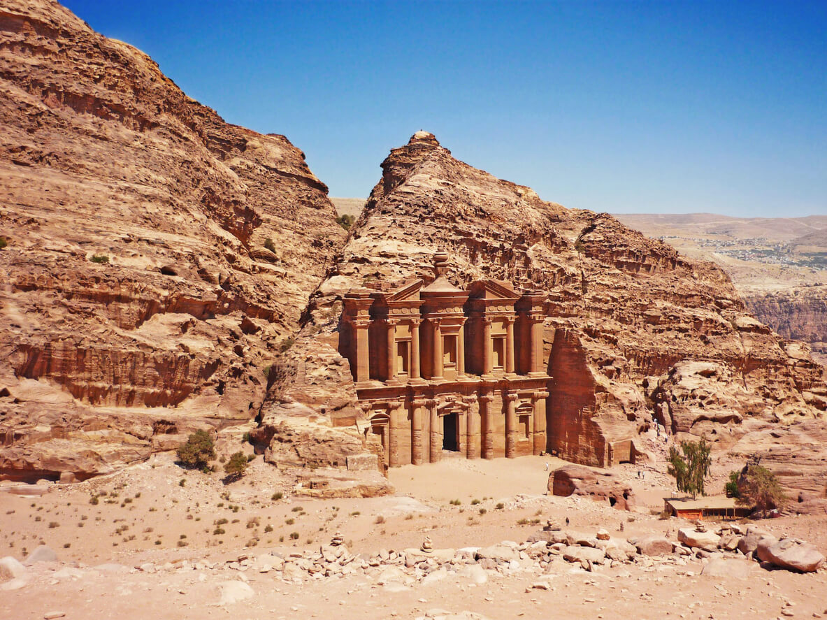 Jordania: Le site archéologique de Petra