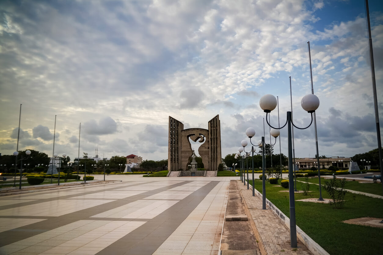Lome : Monument de le independance de Lomé