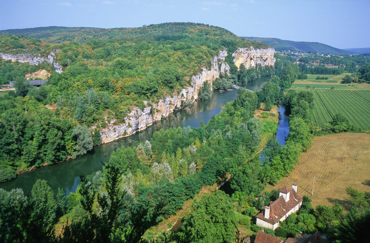 Lot: La vallée du Lot