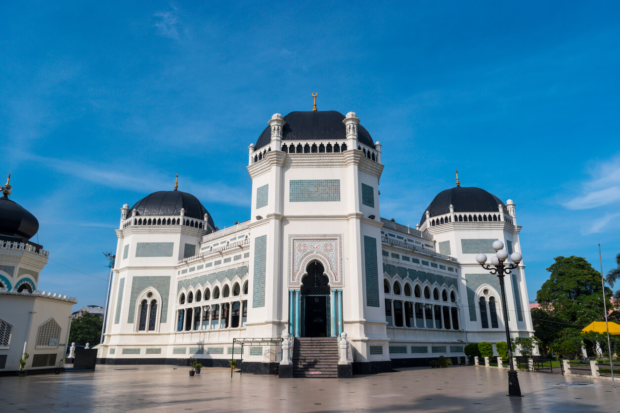 Medan : Grande mosquée de Medan