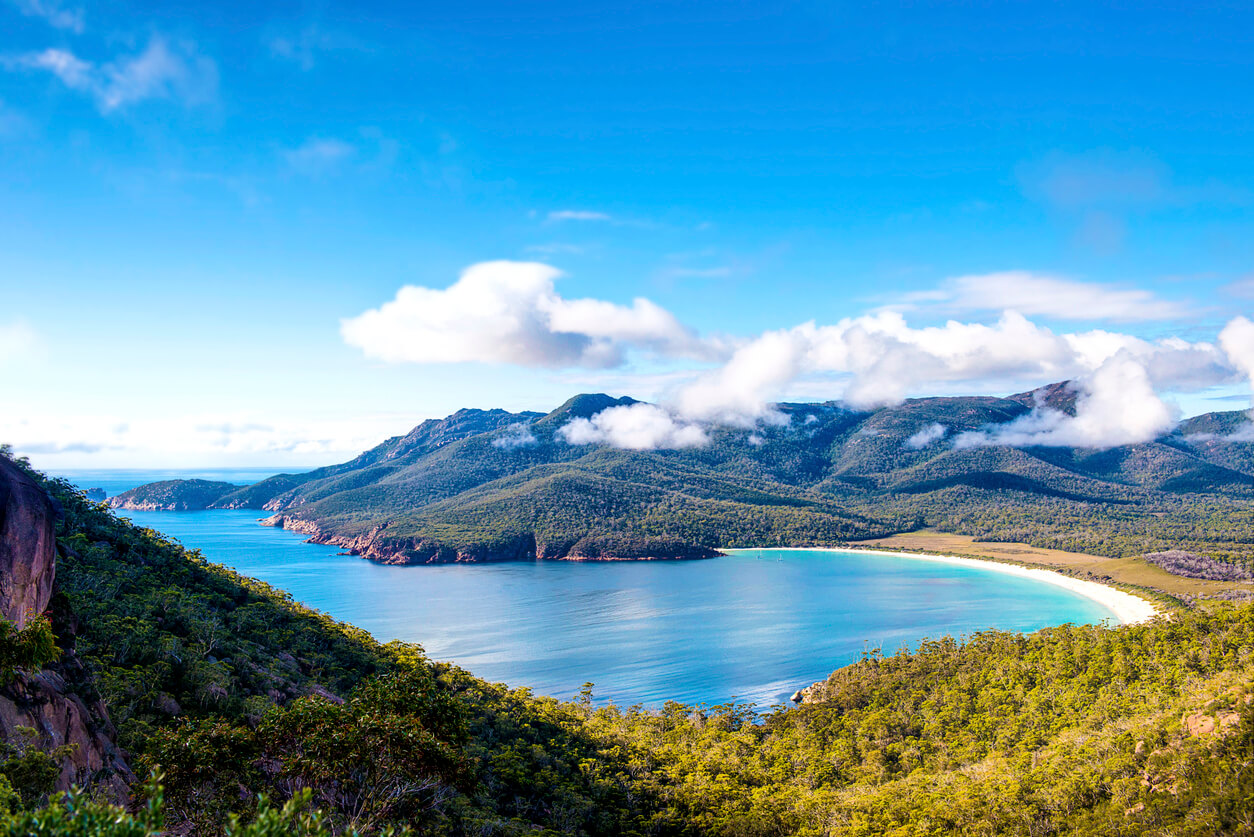 Tasmania: Wineglass Bay, Tasmanie Tasmania: Wineglass Bay, Tasmanie