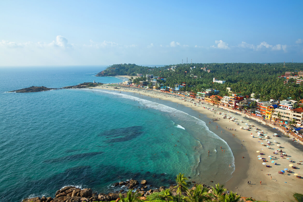 Thiruvananthapuram : Plage de Thiruvananthapuram Thiruvananthapuram : Plage de Thiruvananthapuram